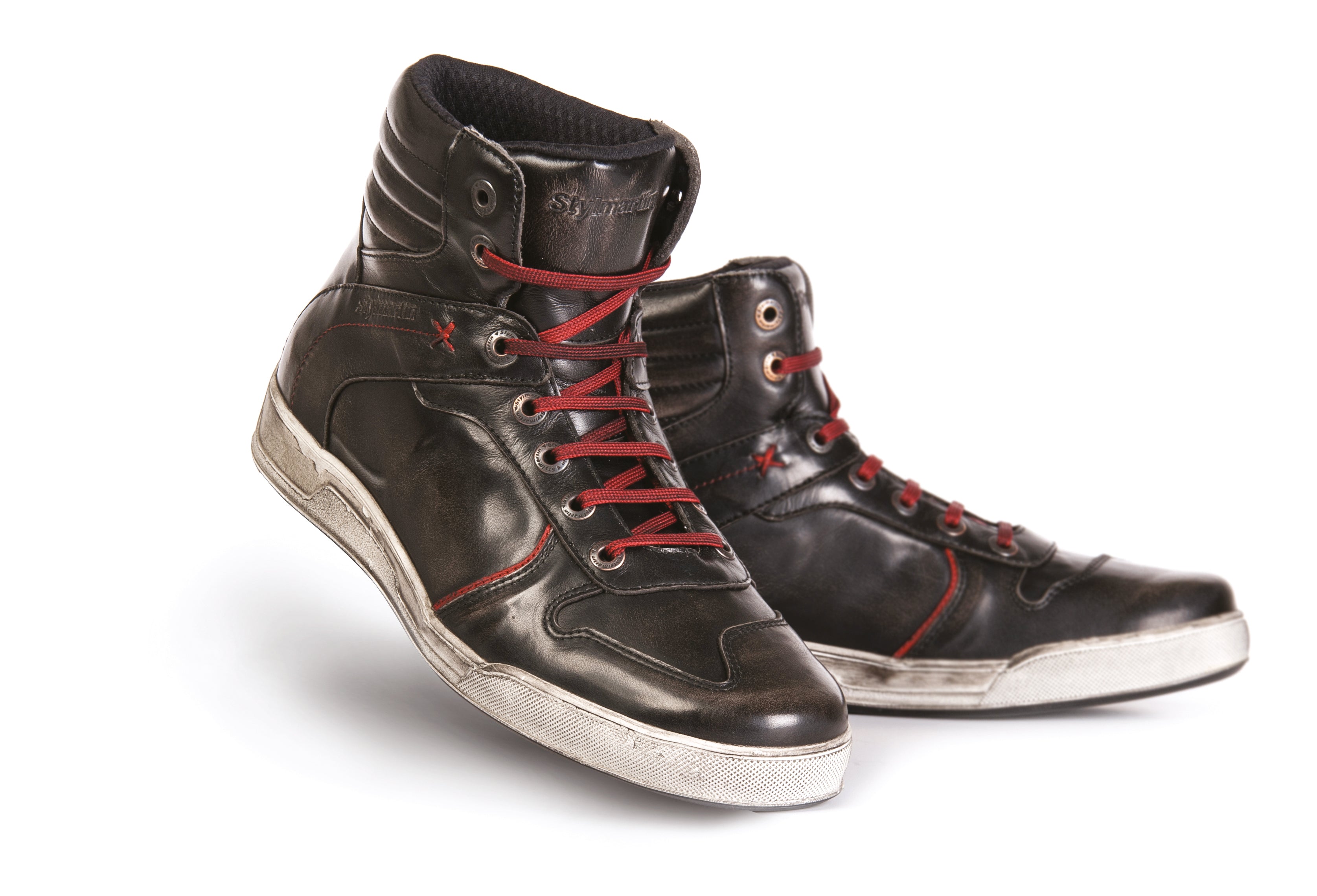 stylmartin iron riding motorcycle shoes